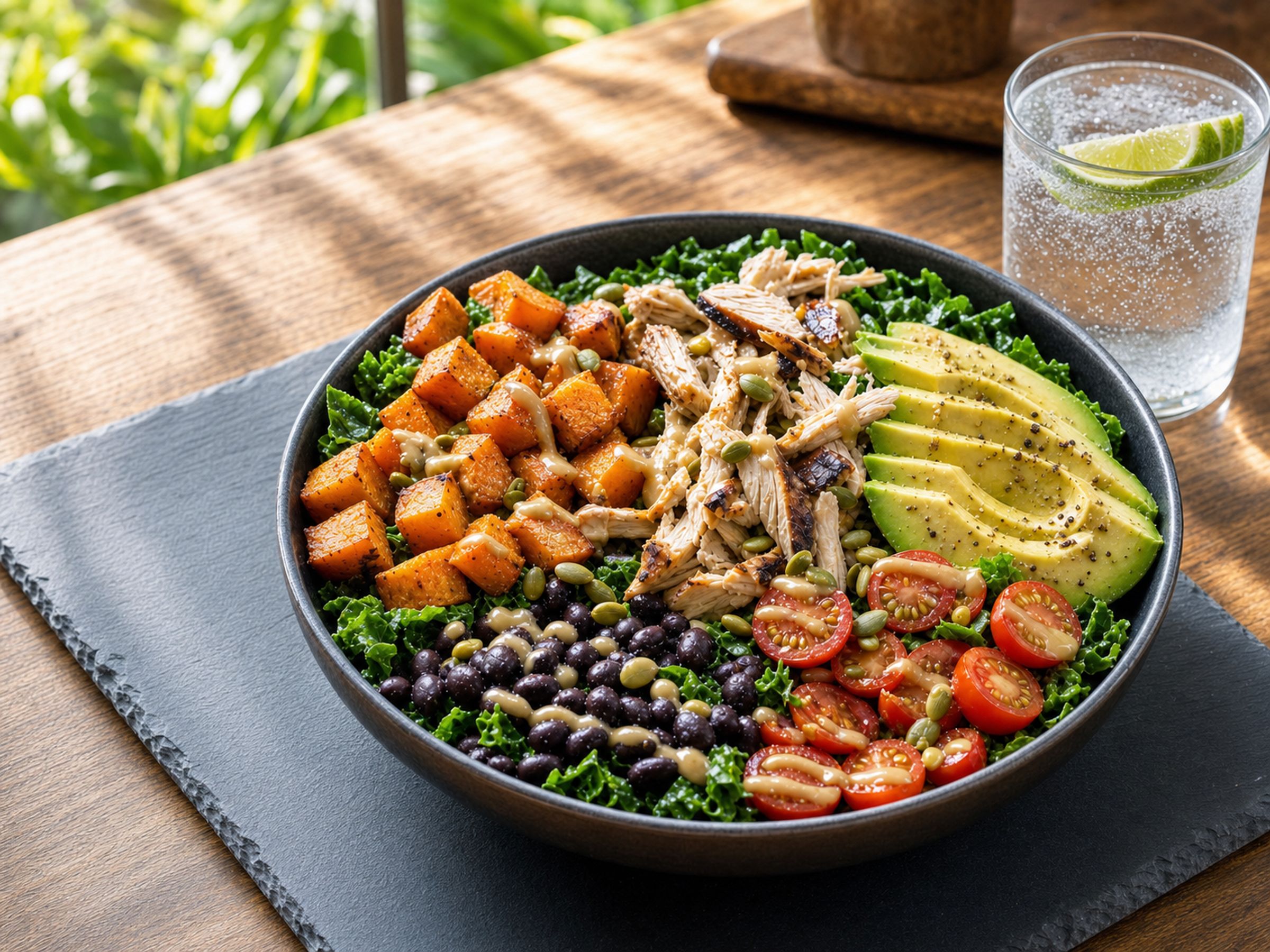 Sweet potato power bowl